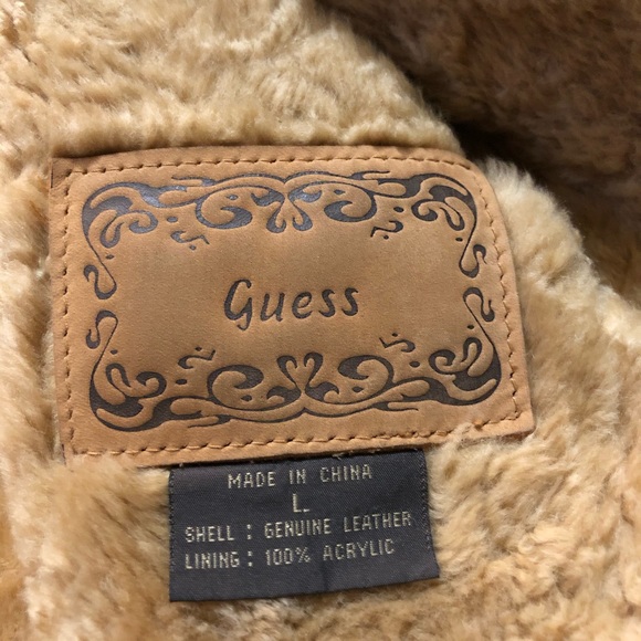 Guess Jackets & Coats Vintage Guess Fur Jacket Poshmark